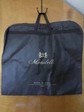 Brown Mandelli Garment Bag,  Suit, Clothes Protector Cover 46" x 26" w/Handles