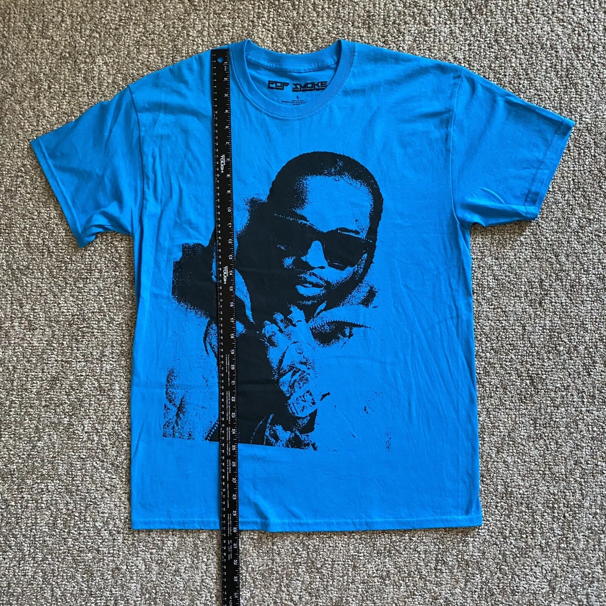 T shirt pop smoke hot sale