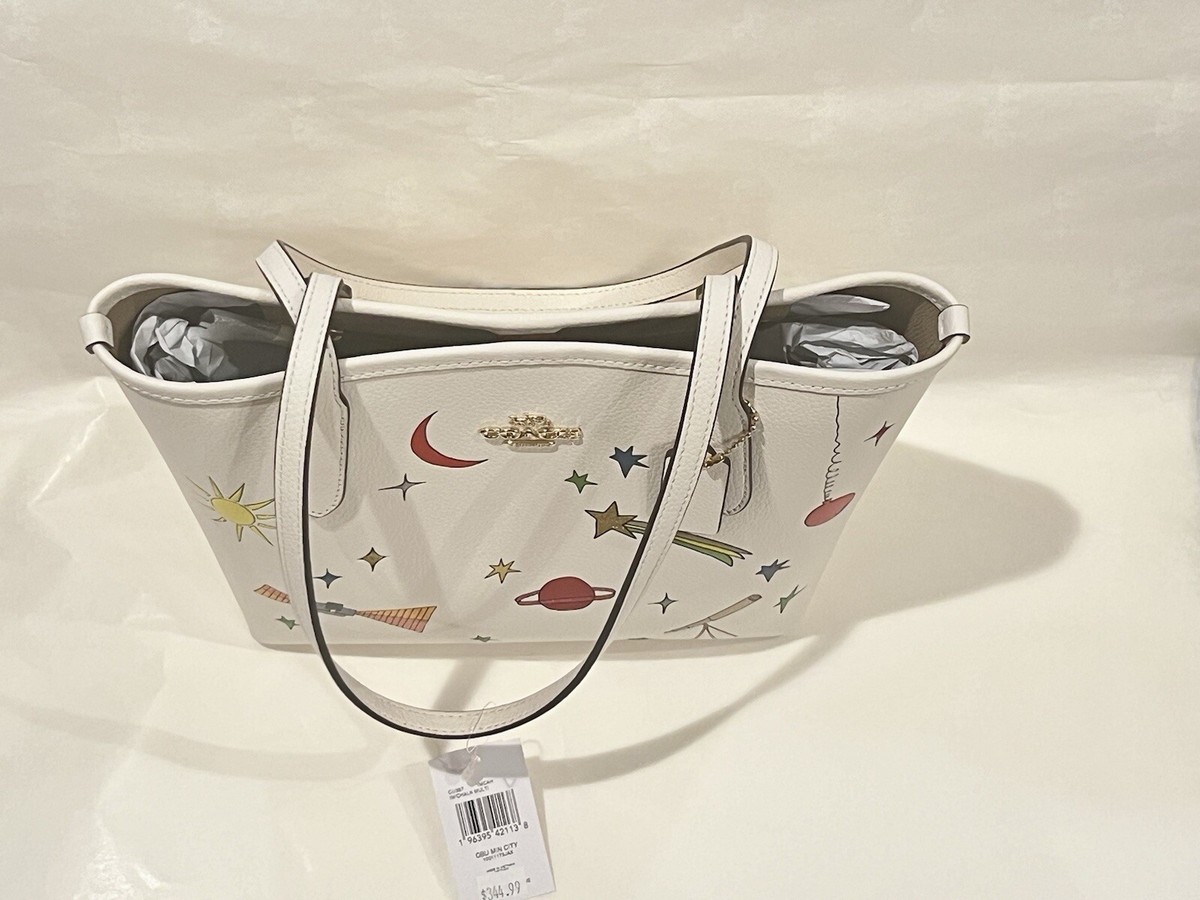 限定コラボ】Coach X Observed By Us Small City Tote Bag CU387 Coach Coach X Observed By Us Small City Tote Bag CU387 for