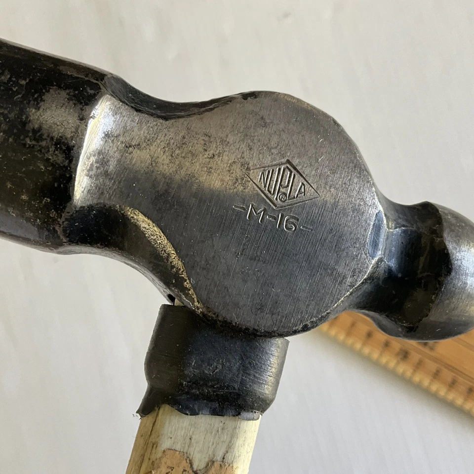 NPLA 16 盎司 Ball Pein Hammer M-16 玻璃纤维手柄 — 第 2/4 张图片