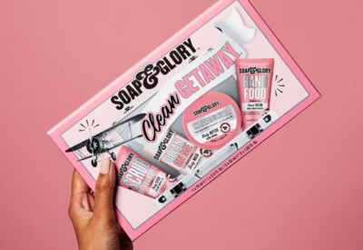 Soap & Glory Clean Get Away 4-teiliges Geschenkset