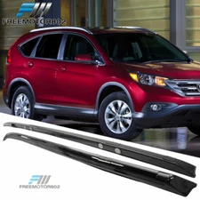 Fits 12-16 Honda CRV OE Style Gloss Black Side Rail Bar Roof Rack Carrier