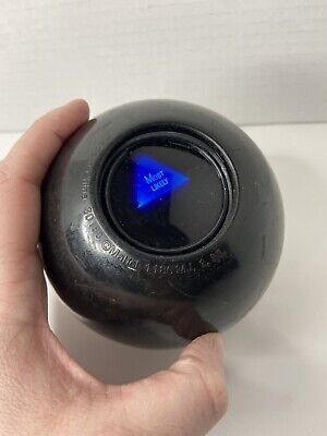 Vintage 1980s Magic 8 Ball Classic Mattel Toy Fortune Teller (30188,1186)