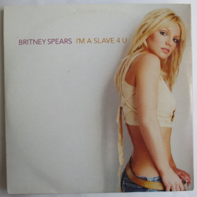 BRITNEY SPEARS - CARDSLEEVE SINGLE CD ''I'M A SLAVE 4 U''
