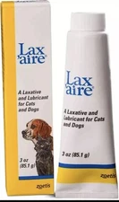 Lax’aire Laxative & Lubricant For Cats Dogs 3 Oz-Barely Used-READ DESC