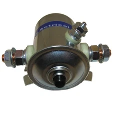 UNIVERSAL STARTER SOLENOID RELAY SWITCH 3 TERMINAL W PUSH BUTTON CONTACT 12 VOLT