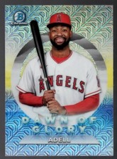 2020 Jo Adell Bowman Chrome Baseball Dawn of Glory Silver Mojo Angels DG-16
