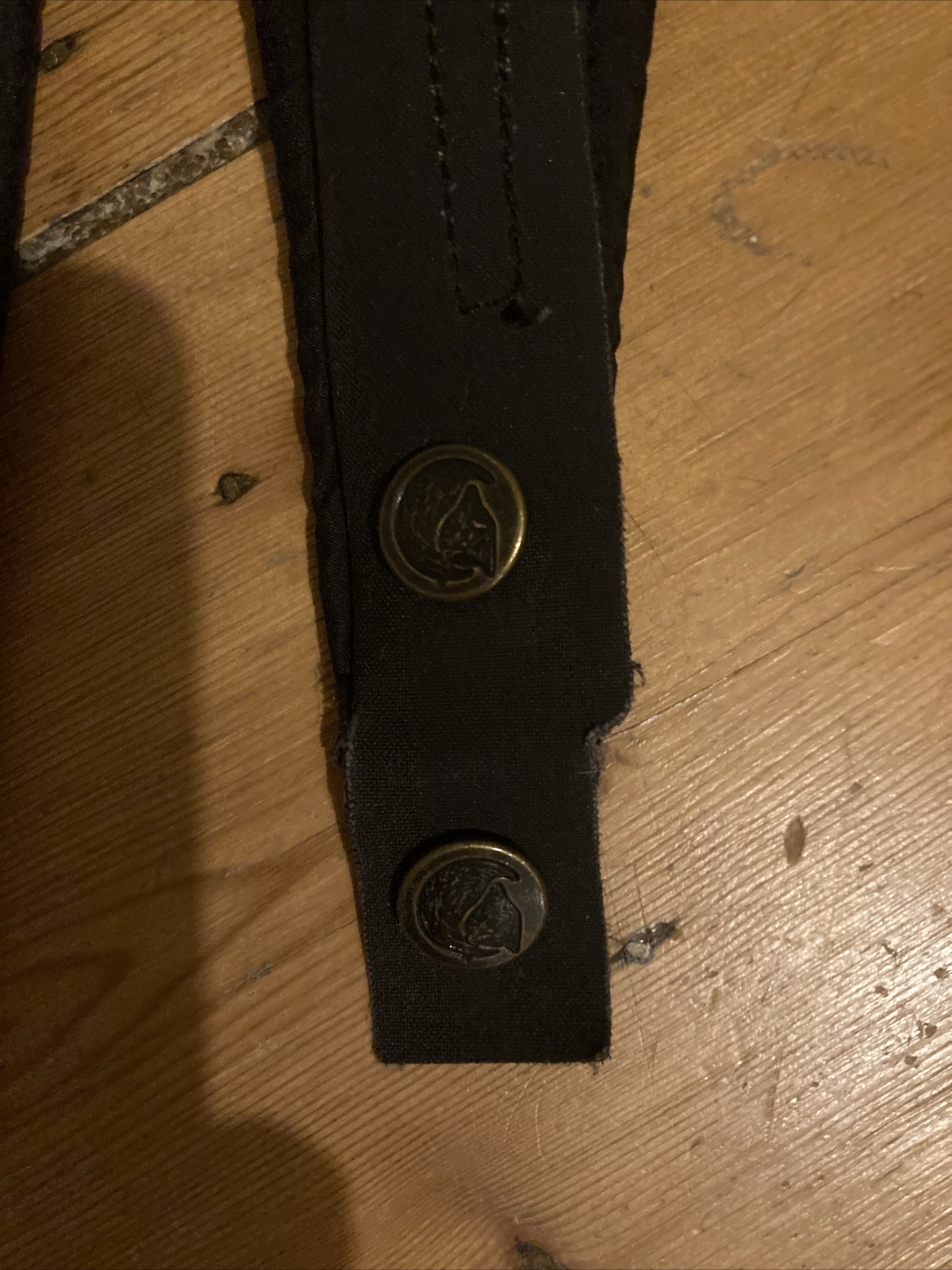 Fjallraven Backpack Kanken UK Shoulder Straps Pads Black VGC rucksack