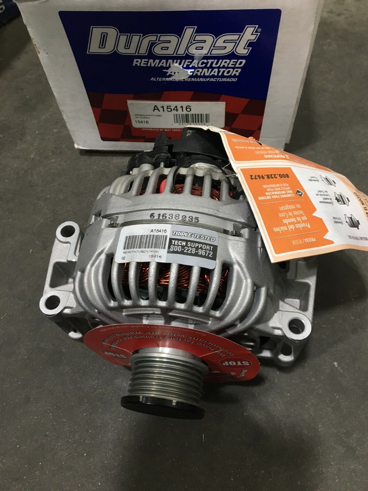 PREMIUM A15416 Alternator PURE ENERGY # 15416 Reman fits dodge sprinter ...