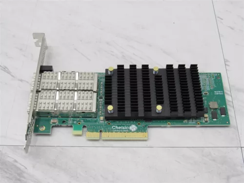 Chelsio 110-1187-50 D1 T580-LP-CR Dual Port 40GbE QSFPHBA Unified Adapter