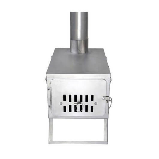 Winnerwell Fastfold Ultralight Titanium Caravan Camping Stove u0026 Wood Heater  714757076651 | eBay