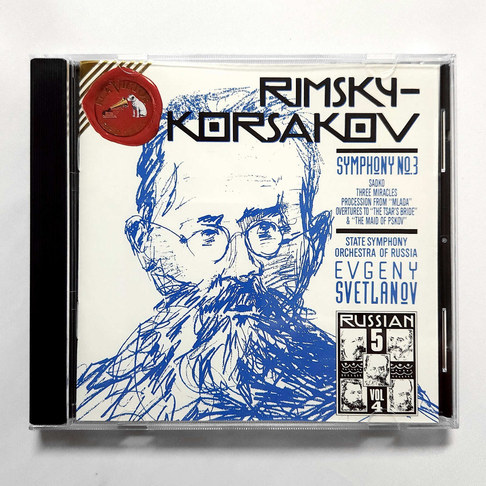 RimskyKorsakov Symphony No.3 Evgeny Svetlanov CD 1994 RCA 90266268429