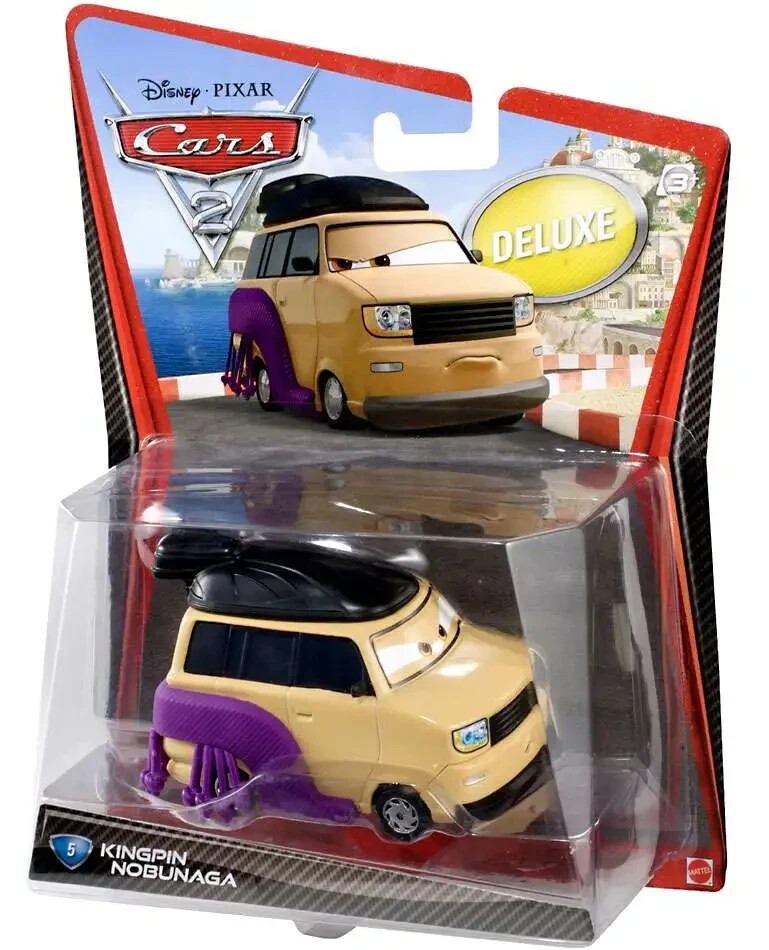 ミニカー kingpin Kingpin Nobunaga Disney Cars 2 Deluxe Oversized #5 Sumo Mattel