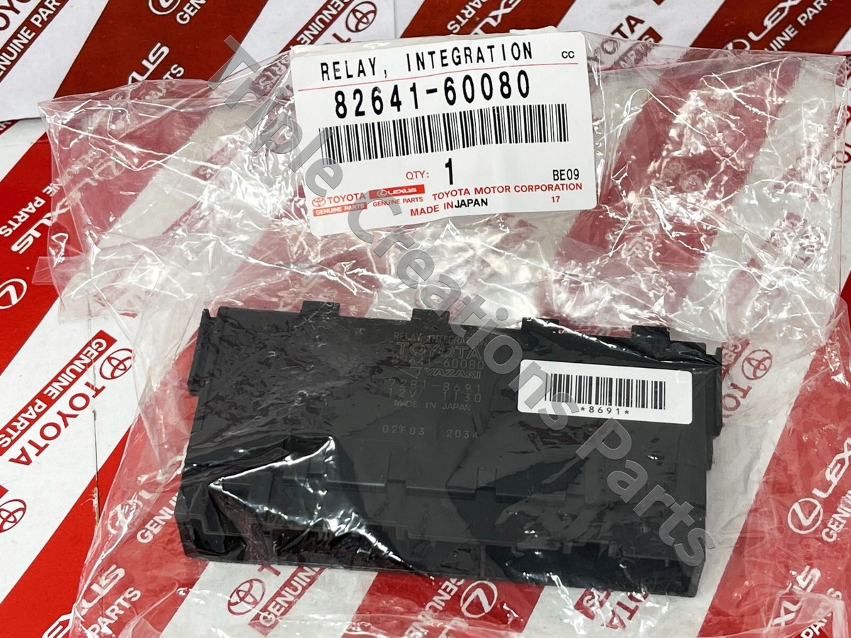 82641-60080 OEM GENUINE TOYOTA RELAY, INTEGRATION 8264160080