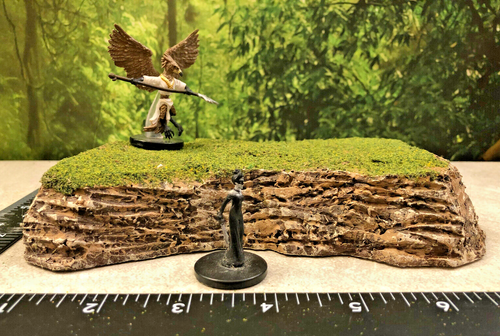 Wargaming Terrain SET OF 7 PAINTED Modular Mini Rocks D&D Pathfinder Warhammer - Picture 9 of 12