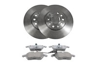 Vaico V10-6622 Bremsensatz, Scheibenbremse FüR Audi Seat Skoda VW