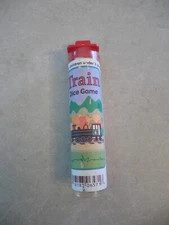 TRAIN DICE GAME, KOPLOW GAMES, 2007, IN ORIGINAL TUBE WITH SIX DICE & RULES!