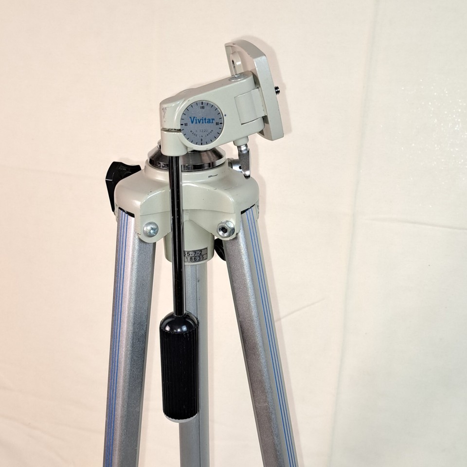 Vintage Vivitar Professional Tripod Model 1220 Aluminum eBay