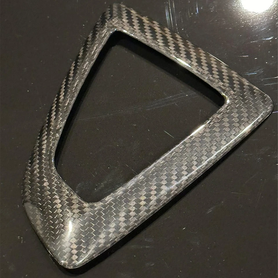 Panel de cambio de marchas de fibra de carbono real para BMW F-Chassis F30 F32 F20 F22 (LHD) Foto 2 de 4