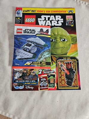 LEGO Star Wars Magazin Nr. 102 Mit Yoda's Jedi Starfighter, Goldkarte Darth Maul
