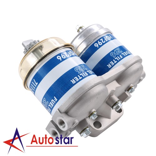 Ford Tractor Fuel Filter EBPN9N166AA Dual Fuel Filter Assembly For Ford Tractors 2000, 3000, 4000, 5000 &amp; More Models Parts Ford 3000 Tractor