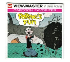 View-Master Popeye's Fun red tint GAF