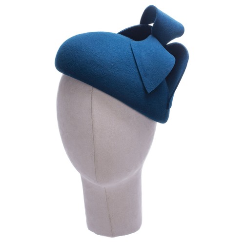 Damen Wollfilz Kleid Retro 50er Cocktail Pillendose Hut Hochzeit Baskenmütze Kirche A621 - Bild 36 von 36