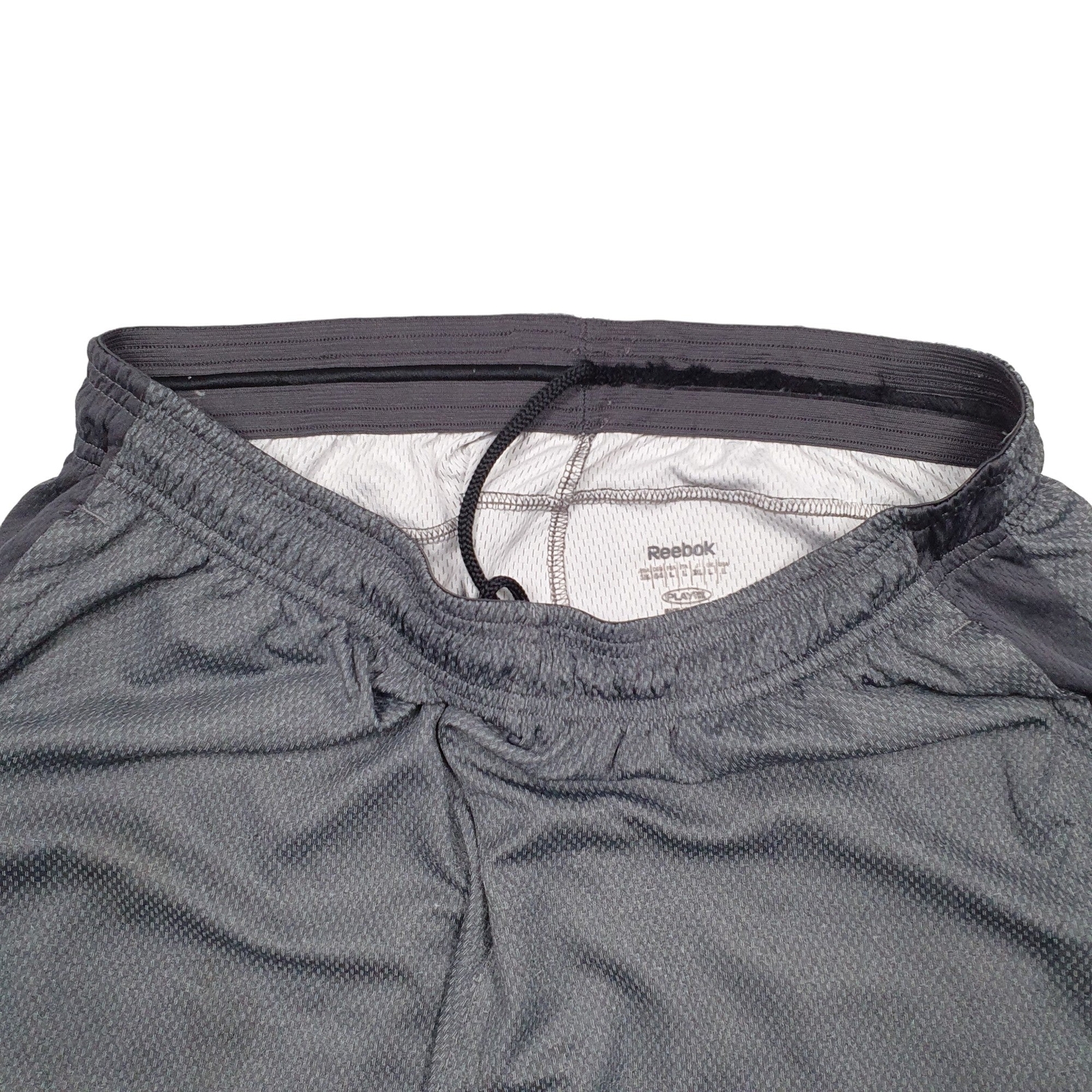 REEBOK Jogger Trousers Cotton  &  Polyester Grey Mens W32 L30 image 2