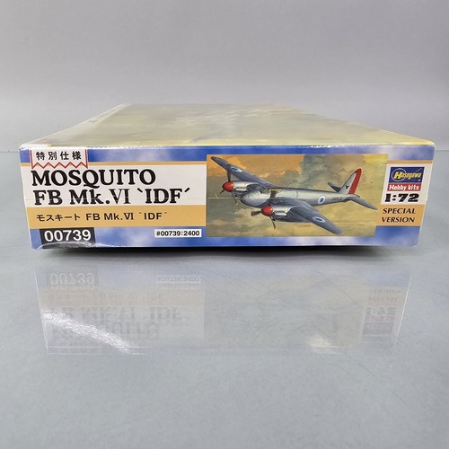 Hasegawa 1:72 Mosquito FB Mk.VI IDF Model Kit 00739 Israeli Air Force SEALED - Picture 3 of 8