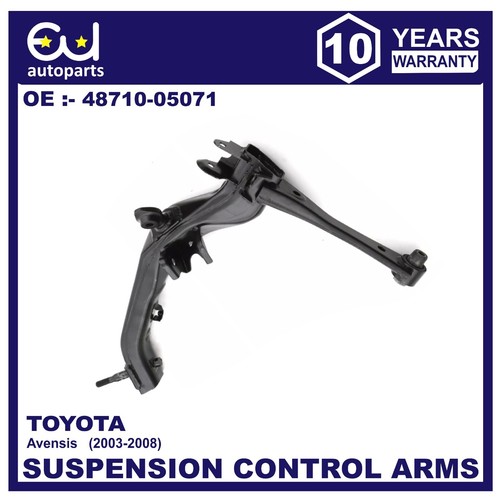 REAR RIGHT LOWER SUSPENSION CONTROL ARM WISHBONE FOR TOYOTA AVENSIS 03-08 - Picture 5 of 8