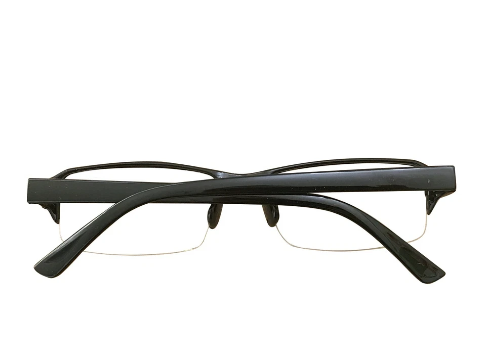 Paquete de 4 gafas de lectura con bloqueo de luz azul de medio marco para hombre con bisagra de resorte lectores Foto 4 de 4