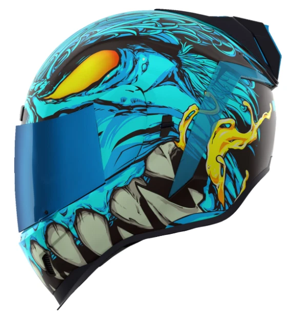 ICON AIRFORM Mips Manik'RR - Light Blue GLOW IN THE DARK SIZE LG - Image 2 of 4