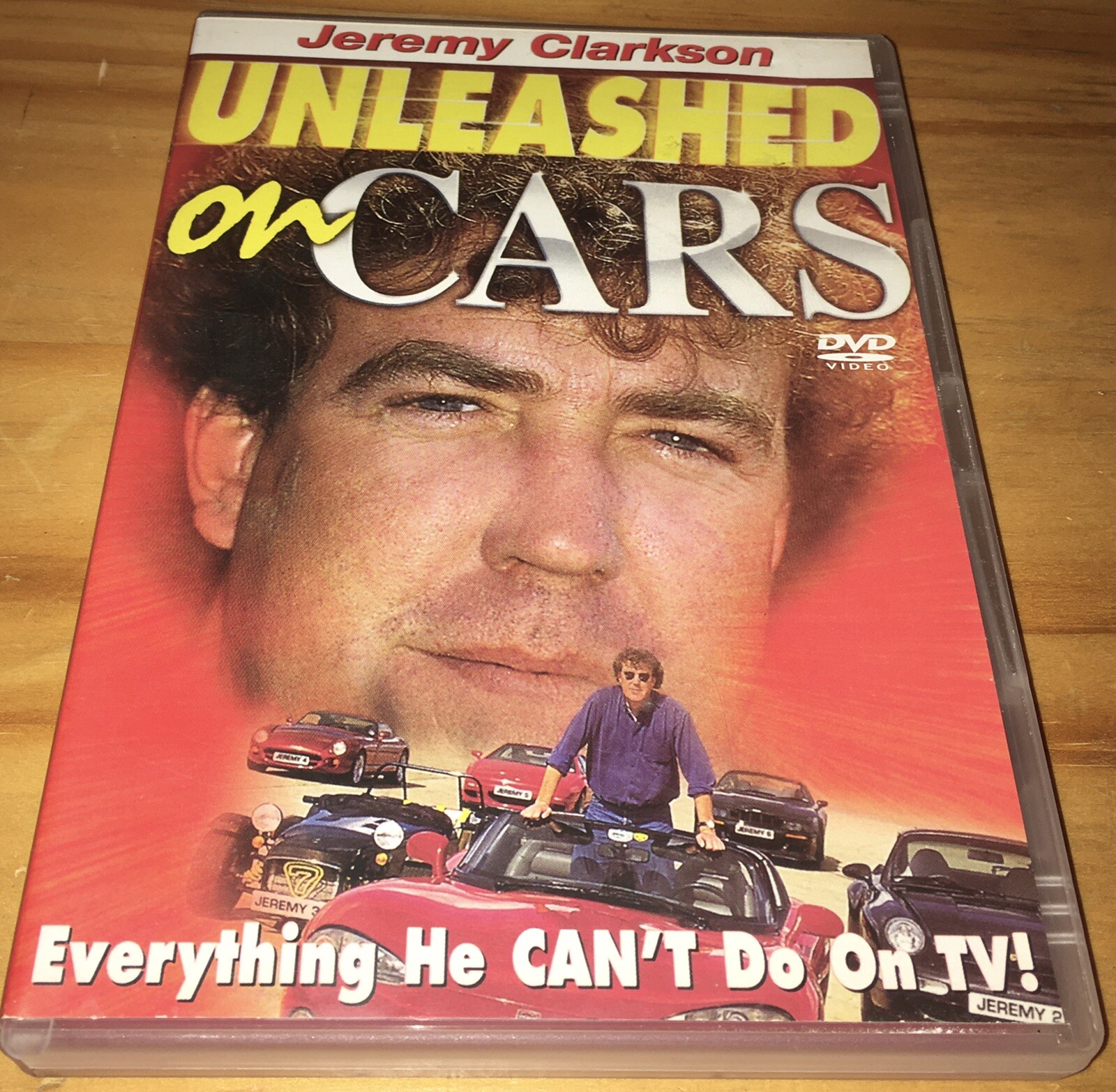 JEREMY CLARKSON UNLEASHED ON CARS DVD RARE RELEASE DEBUT VIDEO TOP GEAR eBay
