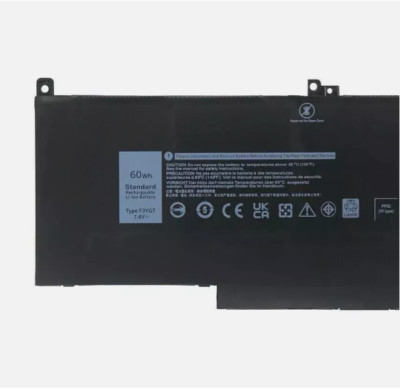 60Wh F3YGT Laptop Battery For Dell Latitude 7280 7290 7380 7390 7480 7490 Series