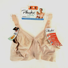 Playtex Maternity Size SM FlexNursing Seamless Wirefree Full Bra 4956 Sandshell