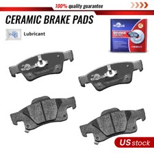 Rear Ceramic Brake Pads for 2011 -2021 2022 Dodge Durango Jeep Grand Cherokee