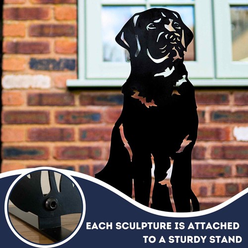 Labrador Garden Ornaments Home Decor Gifts Her Dog Statue Figurine Sign Plaque - Picture 40 of 62