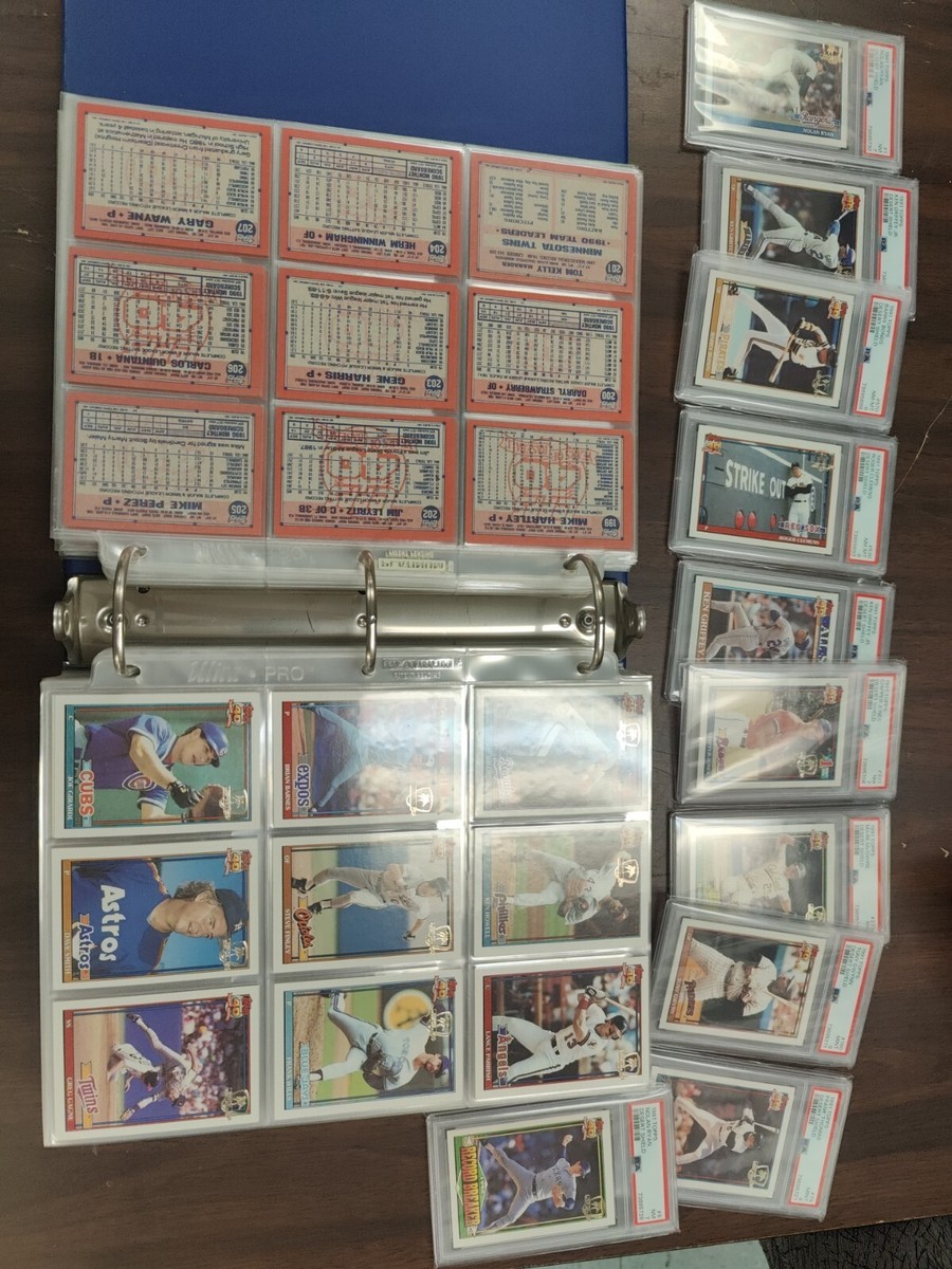 1991 Topps Baseball Desert Shield Complete Set 792 Cards in Near