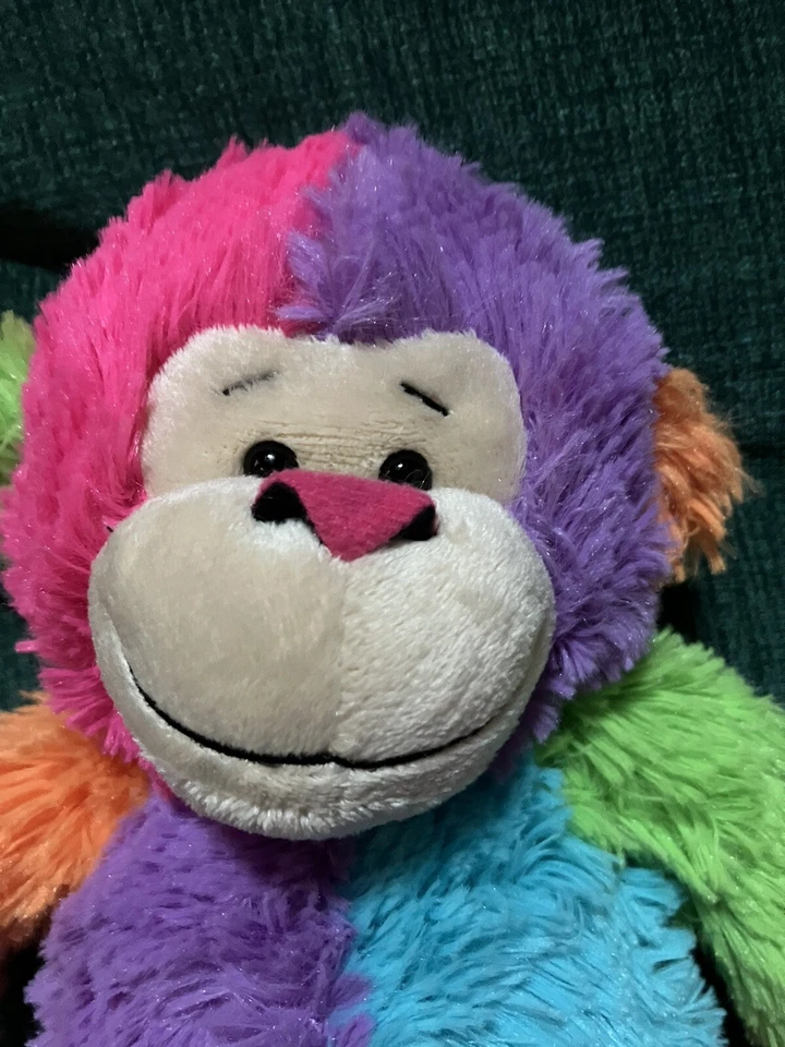 Rare Webkinz Colorblock Monkey Plush NO CODE Ganz - Image 2 of 4