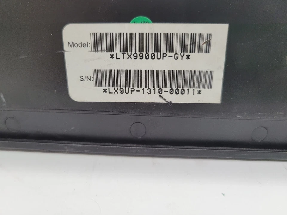 Lot of 3 BEMATECH Logic Controls LTX9900UP-GY LTX9000 Customer Table Top Display - Image 2 of 3