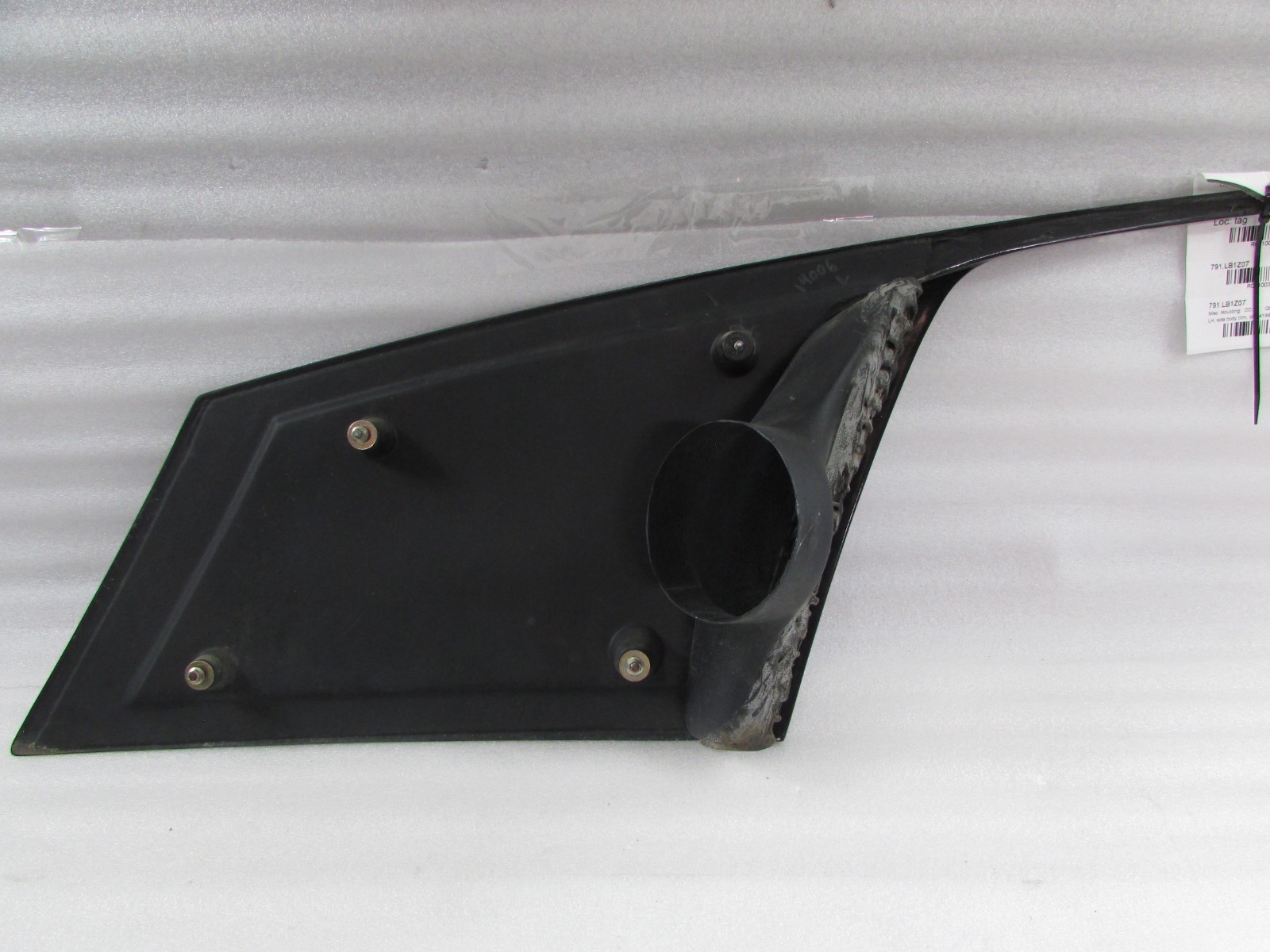 Lamborghini Murcielago, LH, Left Front Quarter Panel Trim, Used, P/N 418809953