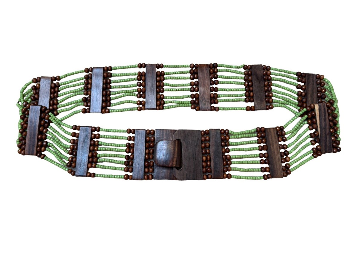 Vintage Rare Hip Hugger Double Prong Fashion Belt Full Leather Double Prong Two Hole Black Belt, Distressed  main image 3