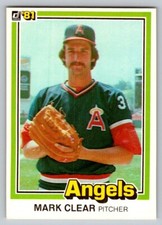 1981 Donruss - #291 Mark Clear