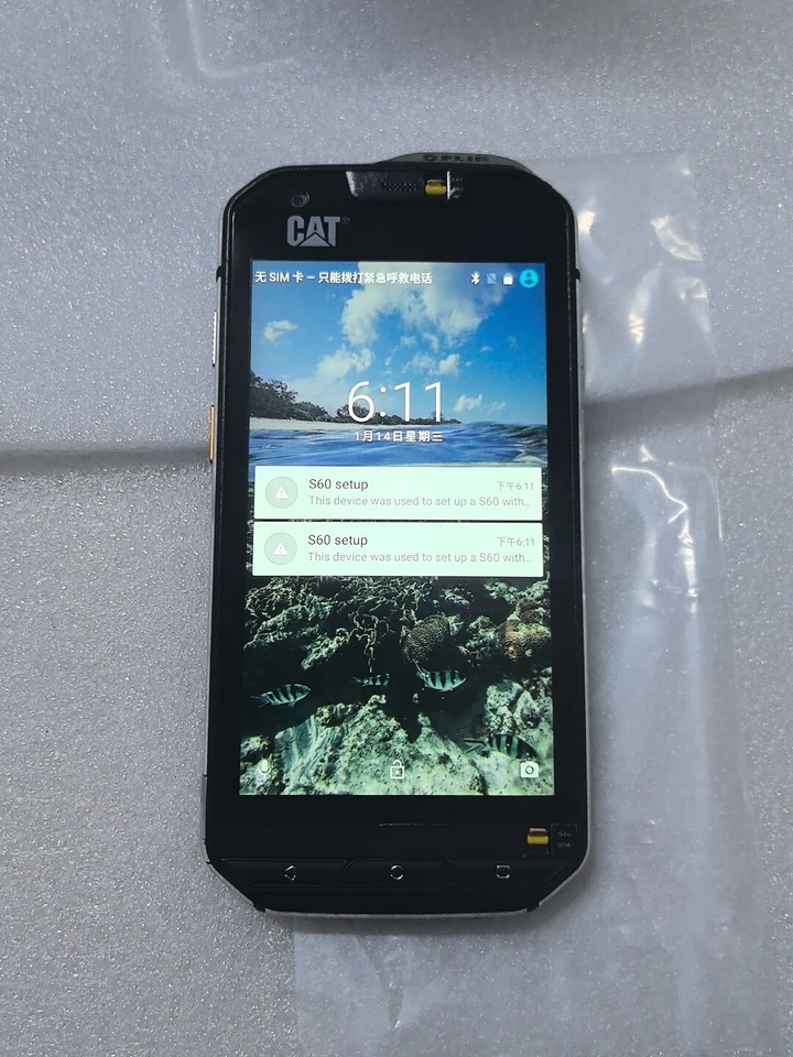 CAT S60 Rugged Waterproof 32GB Smartphone with Integrated FLIR Thermal Camera - Image 3 of 4