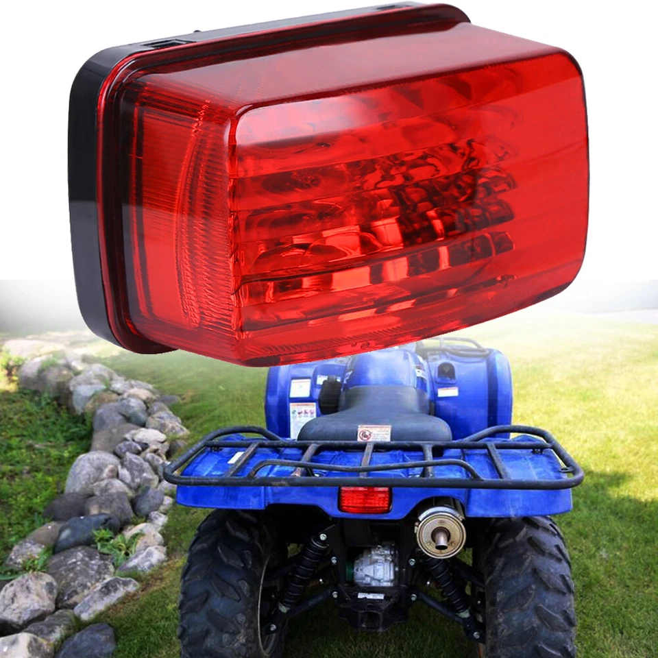 Taillight Assembly with Bulb For Yamaha Wolverine R-SPEC YXE700W 2016 2017 2018 - Image 3 of 4