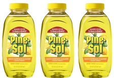 Pine-Sol Multi-Surface Cleaner Lemon Fresh Concentrate, Makes 5 Gal, Lot of 3