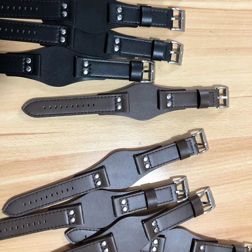 Men Watchband Strap 22mm Genuine Leather Mat For Fossil CH2891 CH3051 Wristbands - Picture 5 of 8