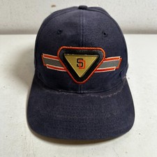 Vintage San Diego Padres Hat Cap Strap Back Blue Sports Specialties Outdoor Mens