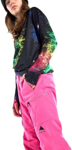 NEW Burton Girls’ Elite Cargo Pant FUSHIA PINK Snow Pants DryRide Size S SMALL - Picture 7 of 7