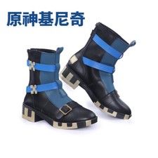 Genshin Impact Kinich Cosplay Shoes Mid-calf Boots Halloween Party Costume Shoes